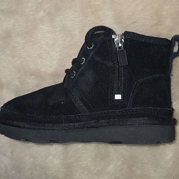 UGG NEUMEL II BLACK SUEDE BOOTS, SIZE 10 - Picture 5 of 11